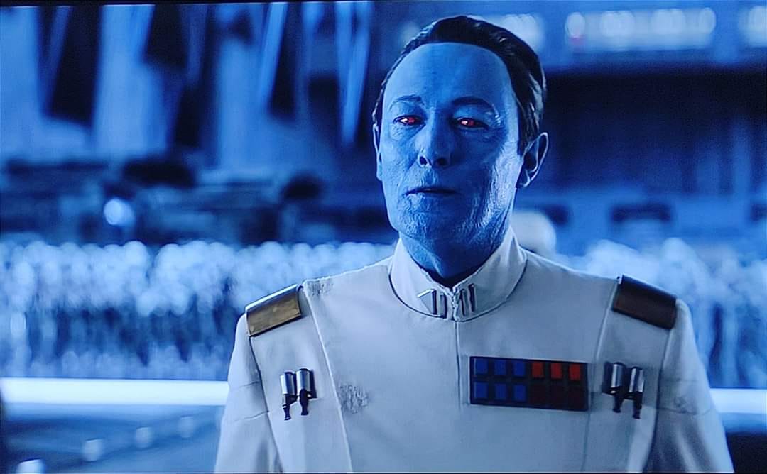 The meme is a screenshot of the character Grand Moff Tarkin from the Star Wars franchise. The image shows Tarkin's stern expression, but his face has been replaced with a comically exaggerated, cartoonish "angry face" with a red, flushed complexion and a scowl. The text "I find your lack of faith disturbing" is written above the image, a reference to one of Tarkin's iconic lines from the Star Wars films.
